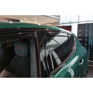 ZELLYA 4 Stück Auto Autofenster Windabweiser, Für BMW 5 Series F10