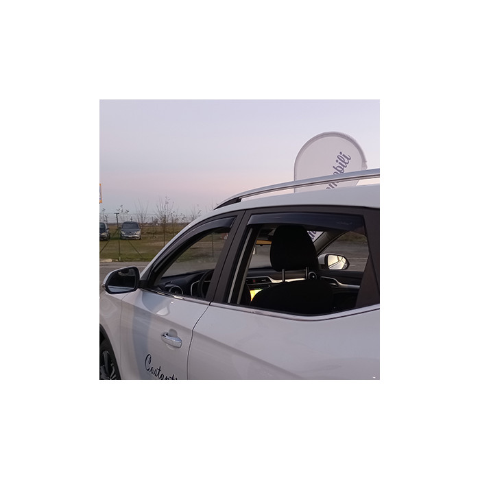 Farad Windabweiser für MG ZS 5 Türen 2021-2024 - vordere und hintere Türen