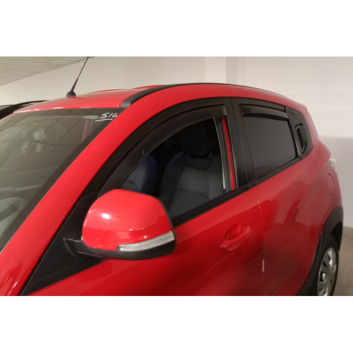 Farad Windabweiser für MAHINDRA KUV 100 2018> - vordere und hintere Türen