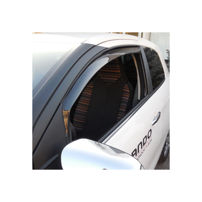 Farad Windabweiser für PEUGEOT 108 3 Türen 2014-2021 - VorderTüren
