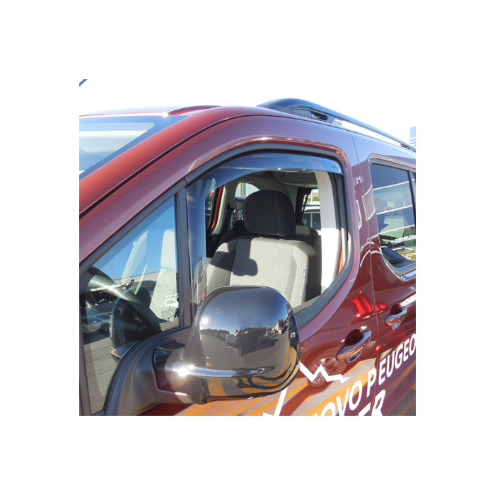Farad Windabweiser für PEUGEOT PARTNER 3 Türen 2018> - VorderTüren